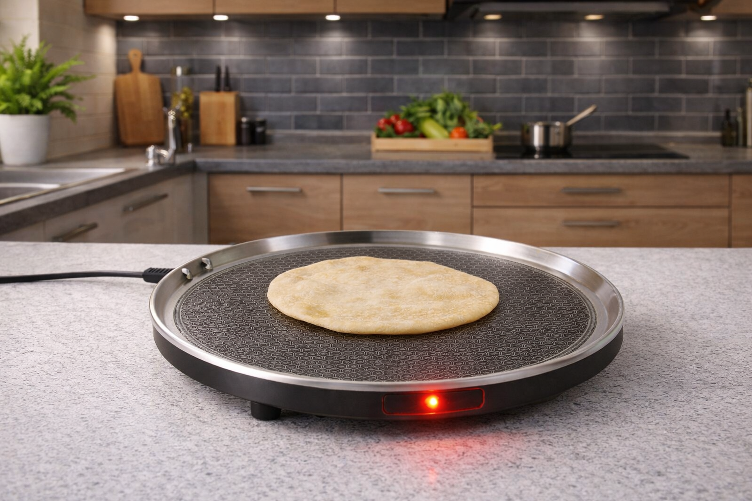 electric tawa not heating even when power is on in Indian kitchen